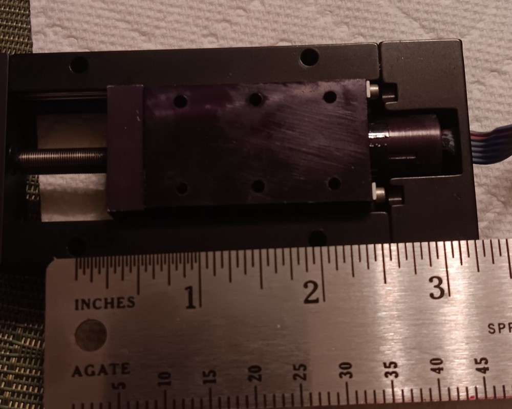 2x Motorized optics laser Microscope Stage both sleds $125