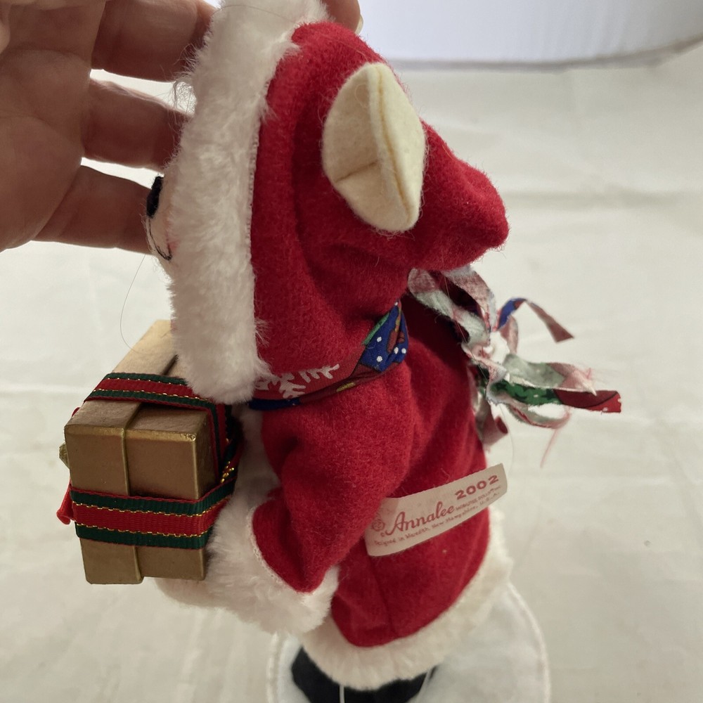 2002 Annalee 8" Mrs. Santa Bear 632802