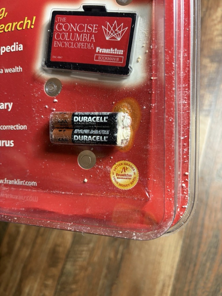 SEALED Franklin Dictionary & Thesaurus with Comprehensive Reference Set