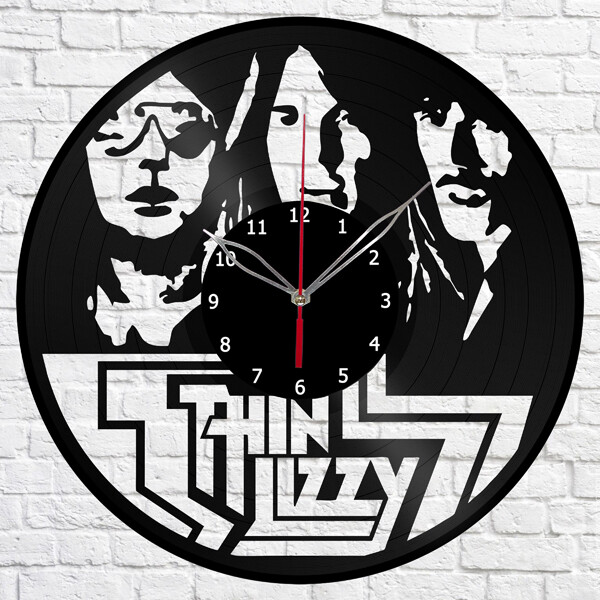 Vinyl Clock Thin Lizzy Wall Clock Unique Art Vinyl Record Wall Clock 1369