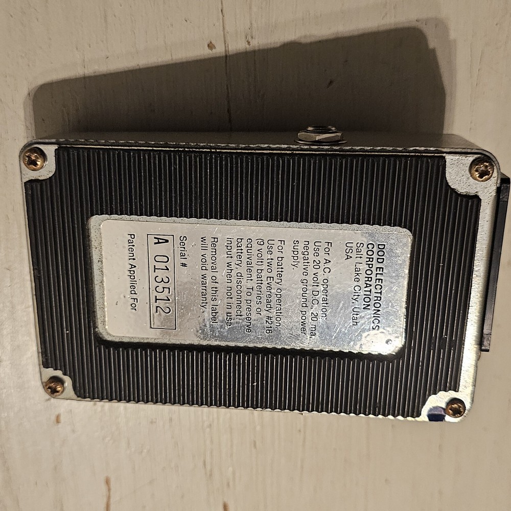DOD 525 Compressor Limiter Sustainer Booster Ship World Wide