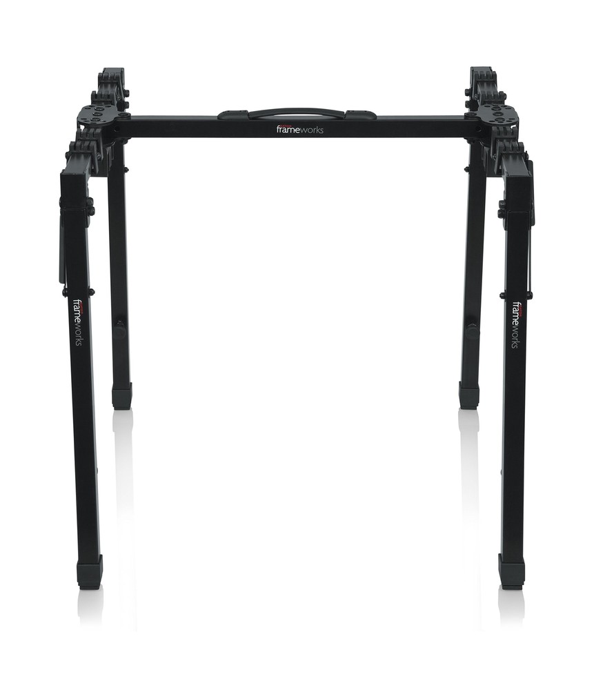Gator Frameworks Adjustable T-Stand Folding Workstation or Keyboard Stand; We...