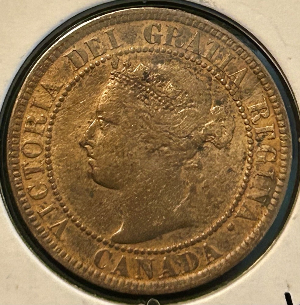 1893 Canada Victoria Large Cent