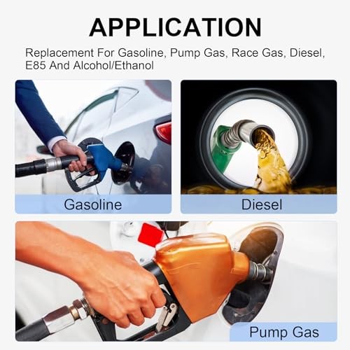 External Inline Fuel Pump Electric 300LPH High Flow 12V Replacement For