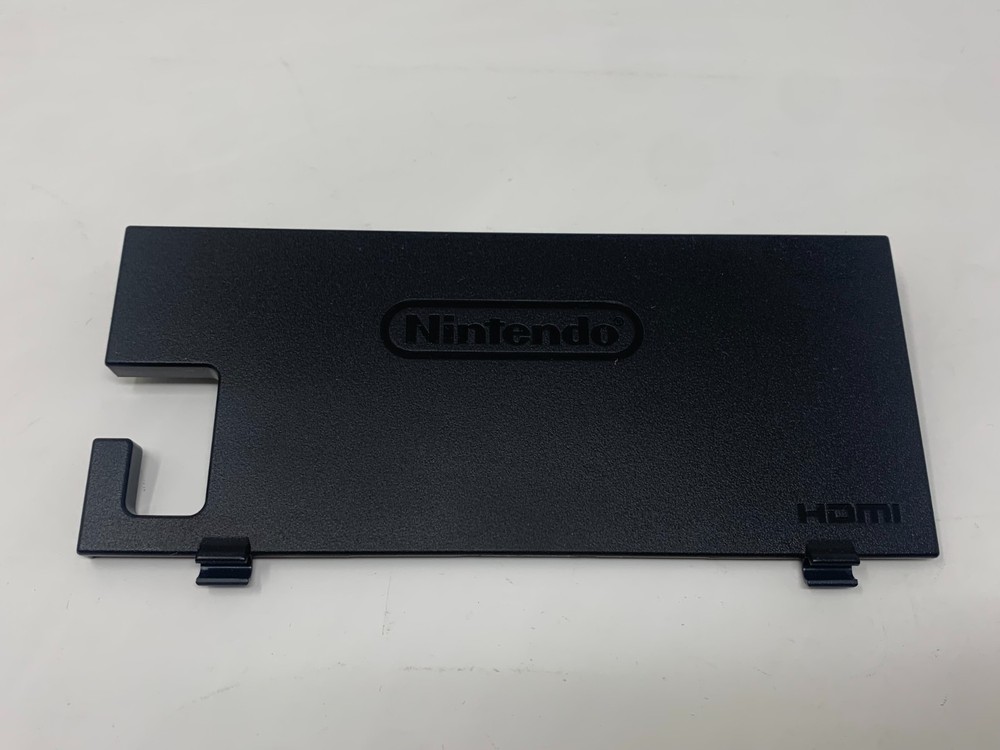 🔥🔥🔥Original Nintendo Switch TV Dock Back Cover Flap Only - Black 🔥🔥🔥