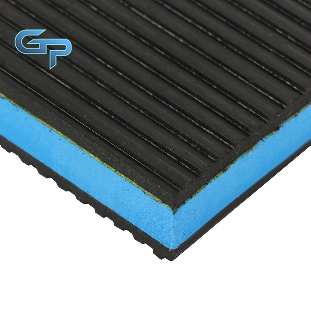 4 Pack 6"x6"x7/8" Equipment Vibration Pads Multi-Layer Construction