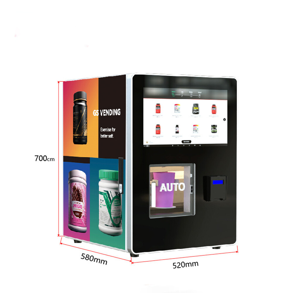 Fully Automatic GYM Self-Service Protein Shake Vending Machine Card Payment
