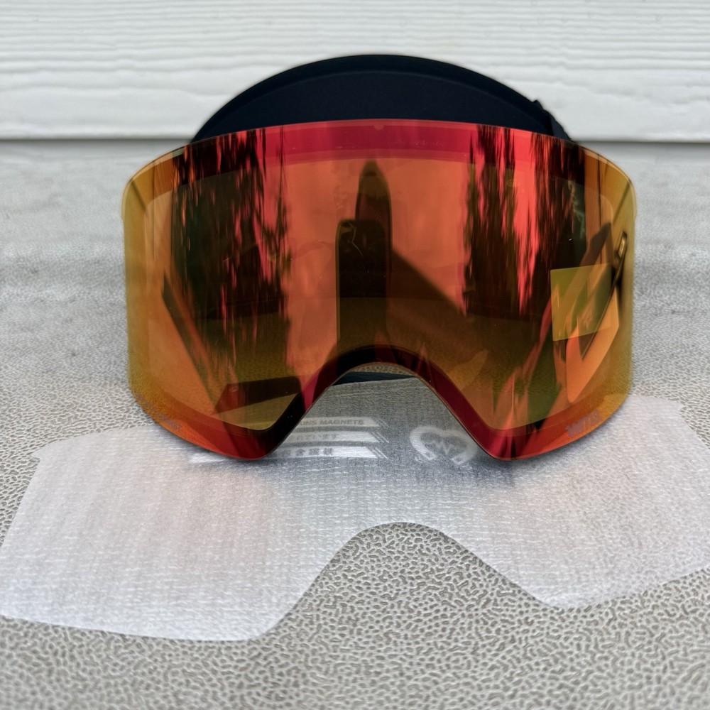 Anon WM3 Goggle Replacement Lens $130 Perceive Cloudy Burst Authentic Red