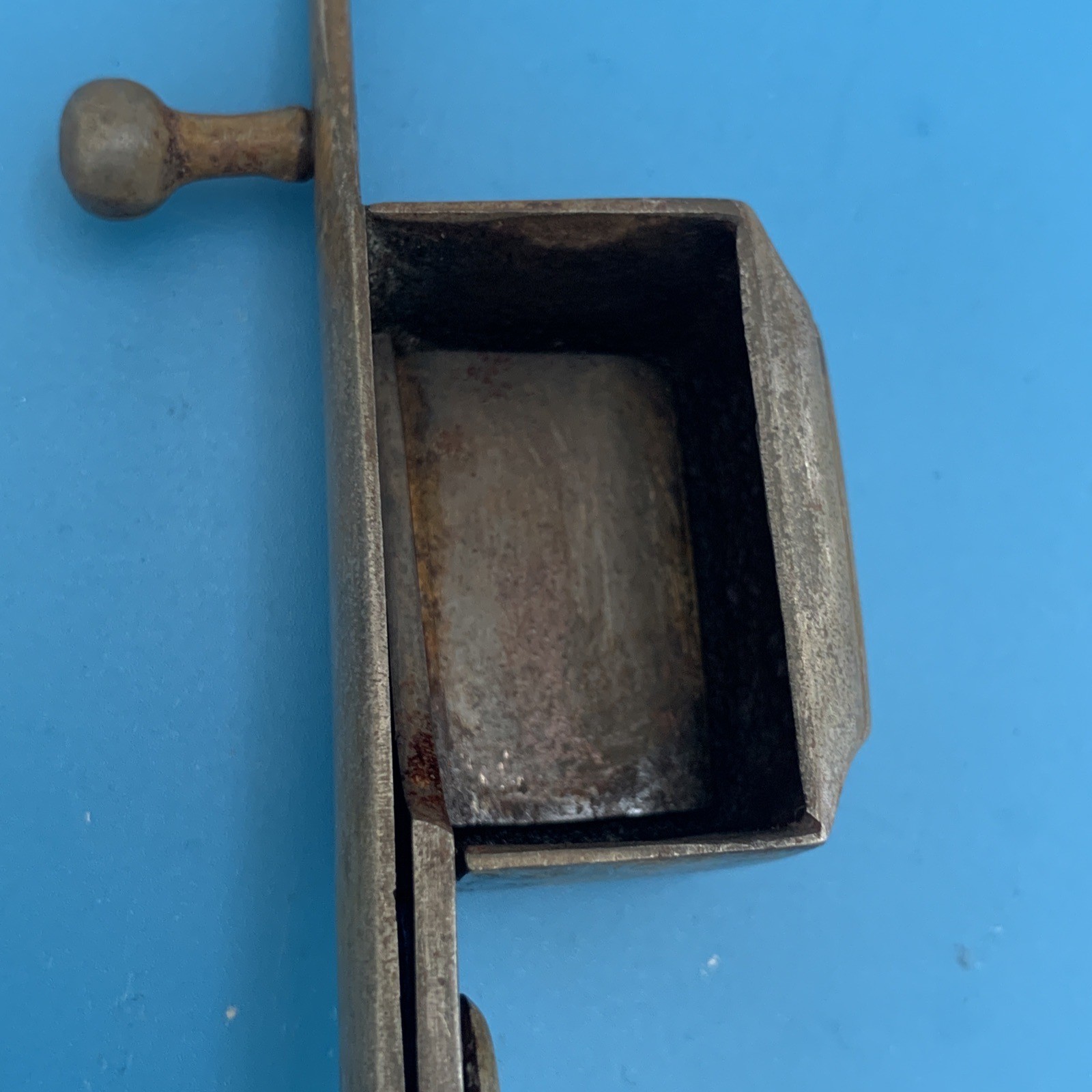 Antique 19th Century Victorian English Candle Snuffer Wick Cutter Scissors ~7”