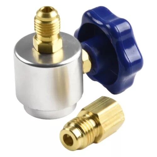Self Sealing R134A Can Tap Valve Adapter For A/C Charging Convertor HOT
