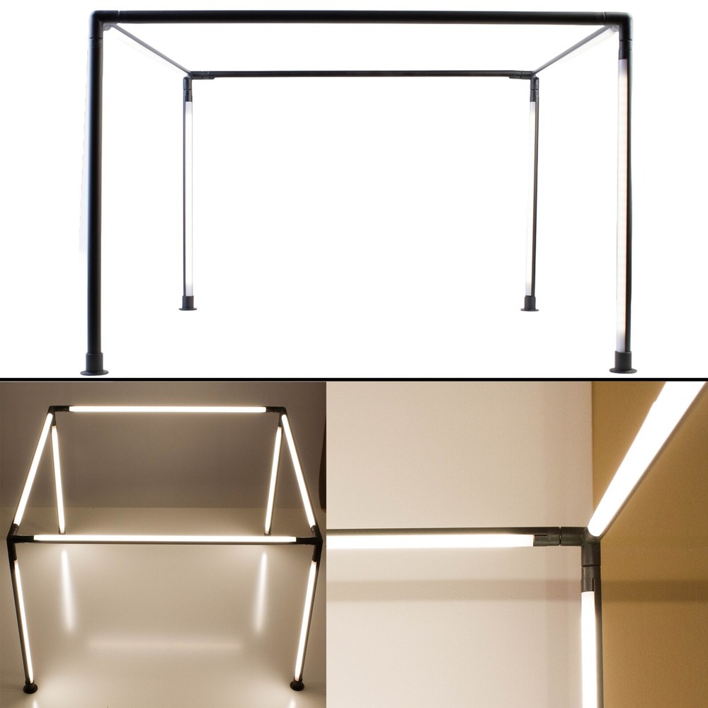 Showcase LED Light, Horizontal quad Pole light for Display Case 13" 17" 29" FY-Q