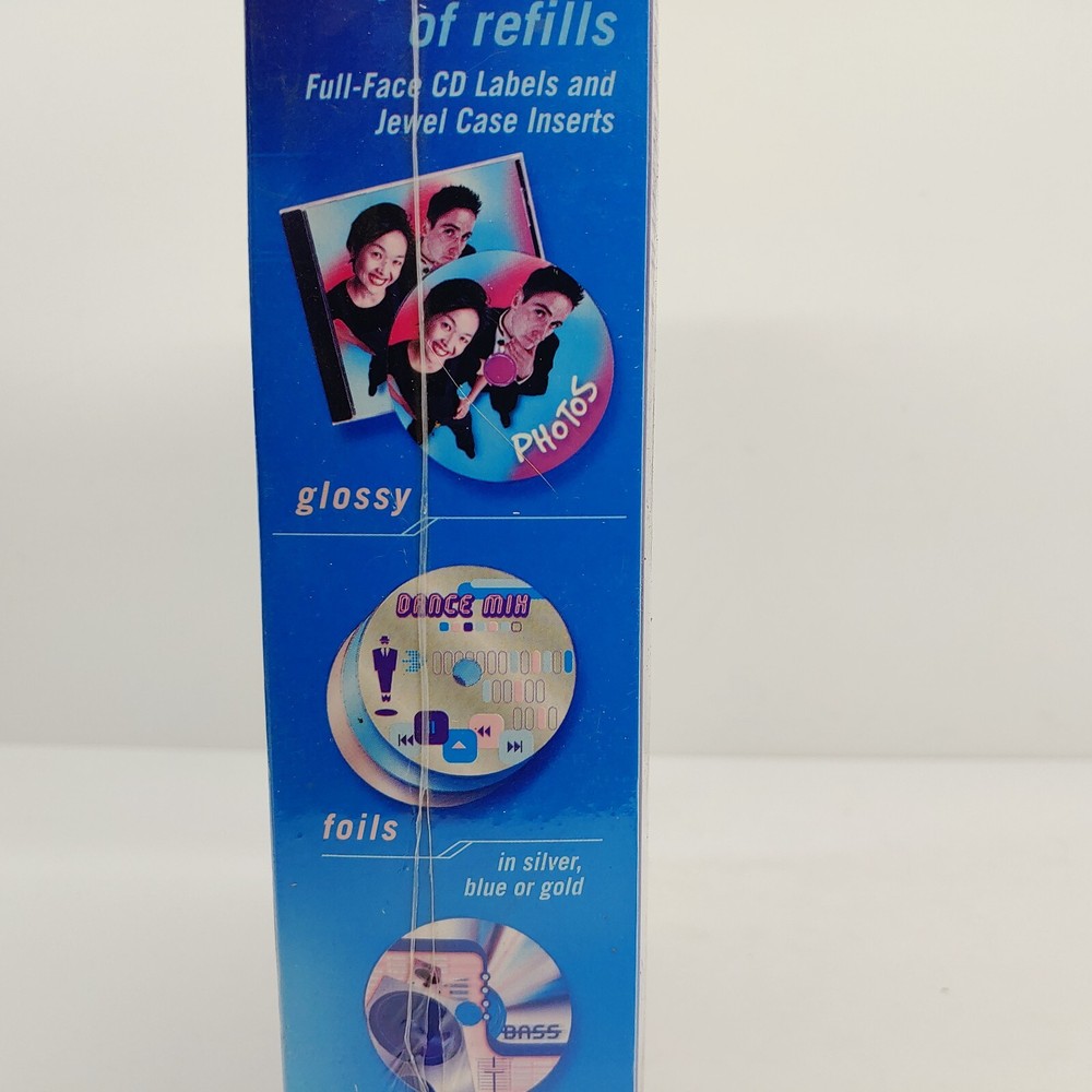 After Burner CD Labeling System PC CD-ROM Software Program 2001 Avery