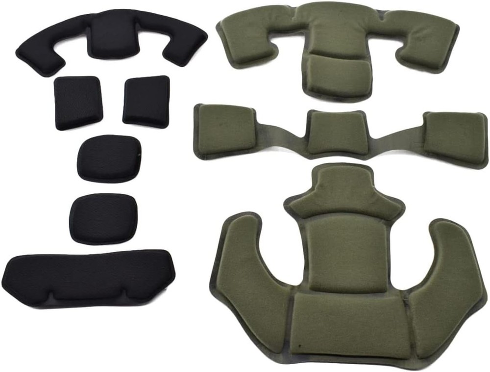 Internal Memory Foam Pads Helmet Lining Tactical Airsoft Helmet Padding kit Repl