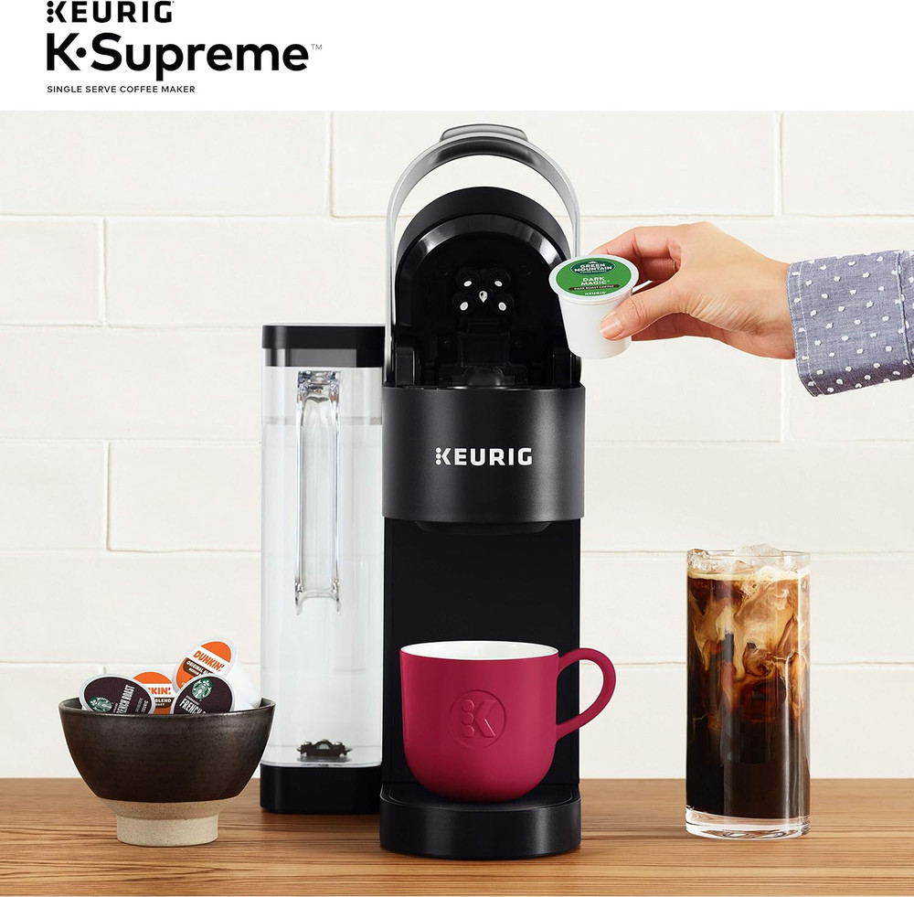 K-Supreme Single Serve K-Cup Pod Coffee Maker, Multistream Technology, 4 Brew Si