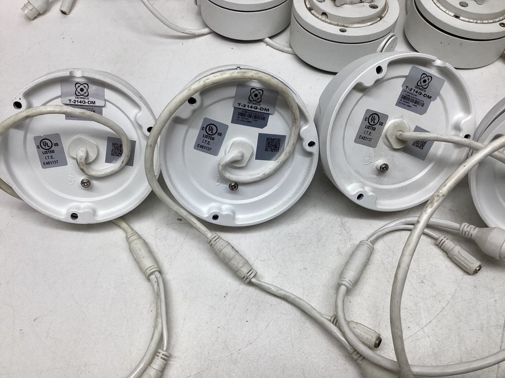 9-Techsico Security Cameras UNTESTED