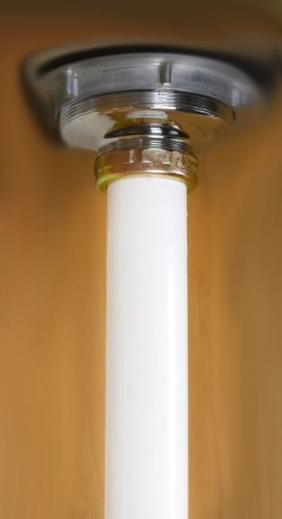 White Plastic Tubular 1-1/4-Inch by 4 3/4-Inch Plastic Flanged Sink Tailpiece…