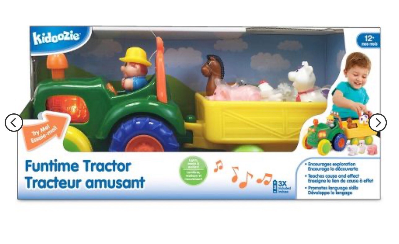 Kidoozie Funtime Tractor. New in Box