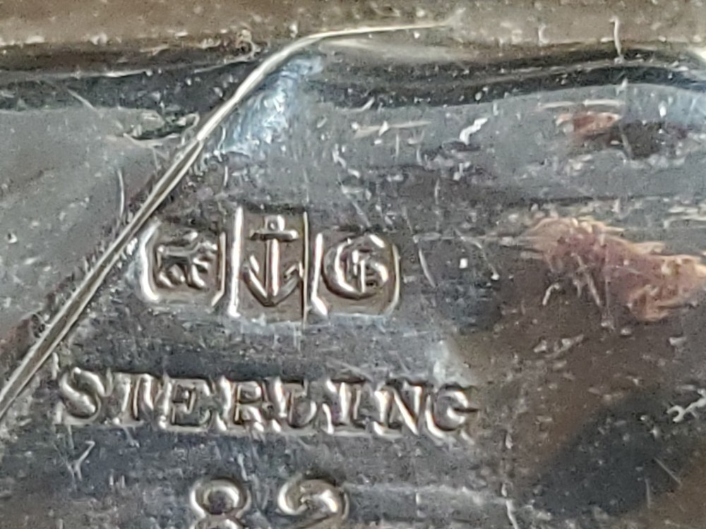 Gorham Trompe L'oeil Sterling Silver Cigar Case