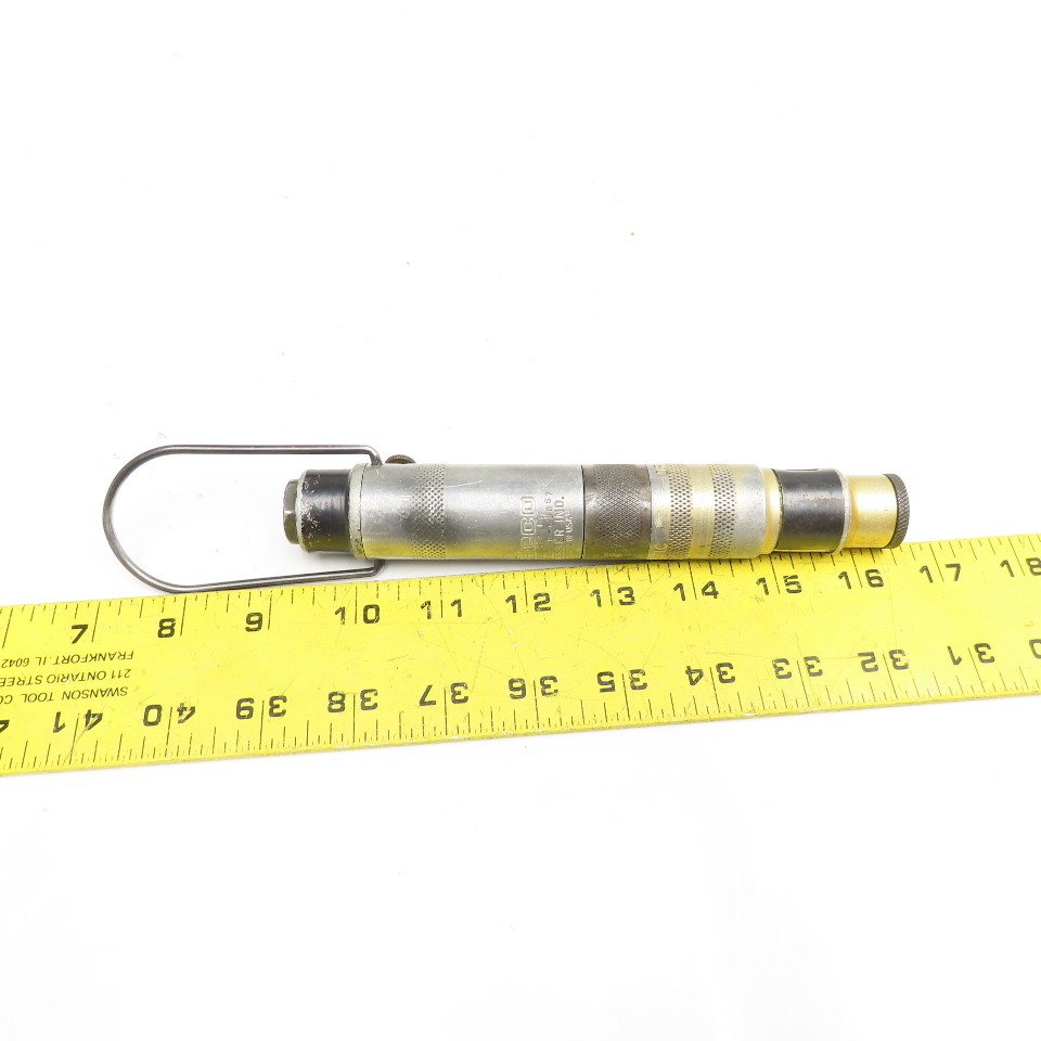 Cleco 4RSA10 Inline Pneumatic Adjustable Torque Nutrunner Screwdriver 1/4" Drive