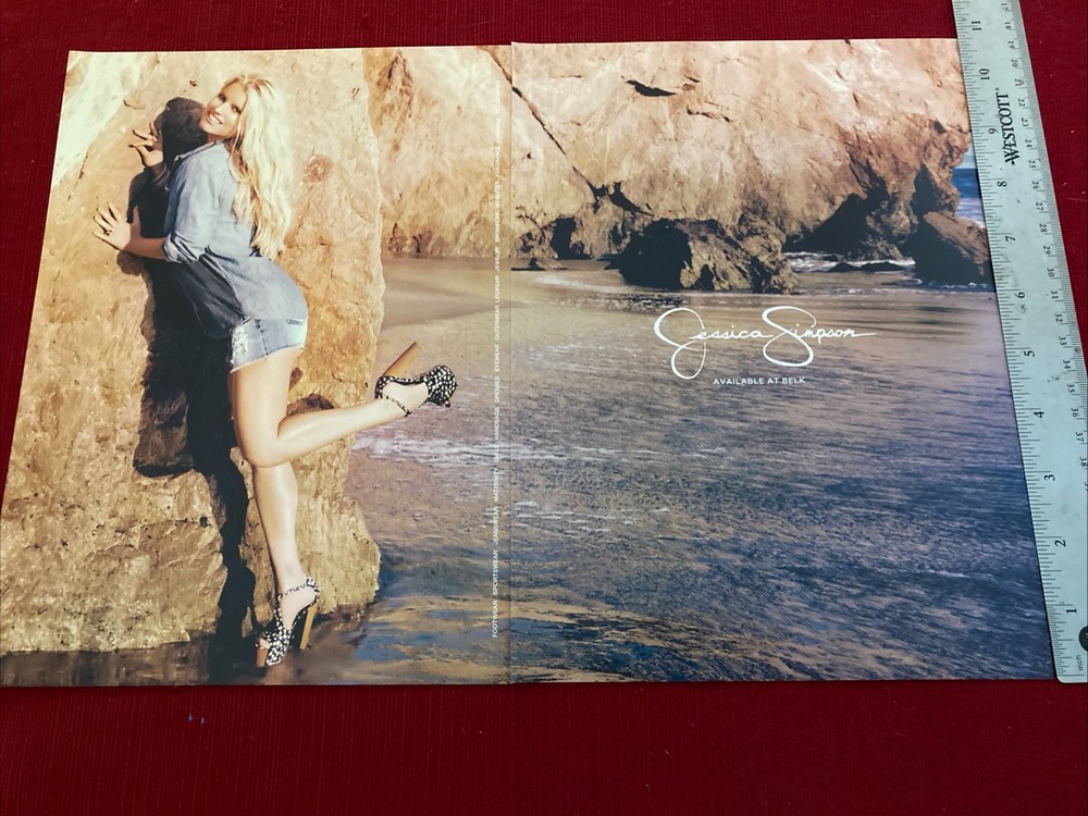 Jessica Simpson Collection 2-page 2013 Print Ad