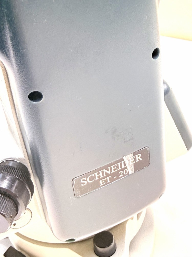 Schneider Technical Theodolite ET-20 W/ Case - Untested