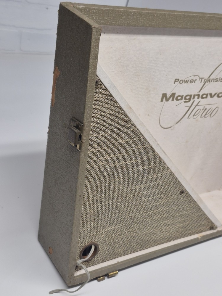 Magnavox Magna Sonic Turntable Portable Top Shell Speaker