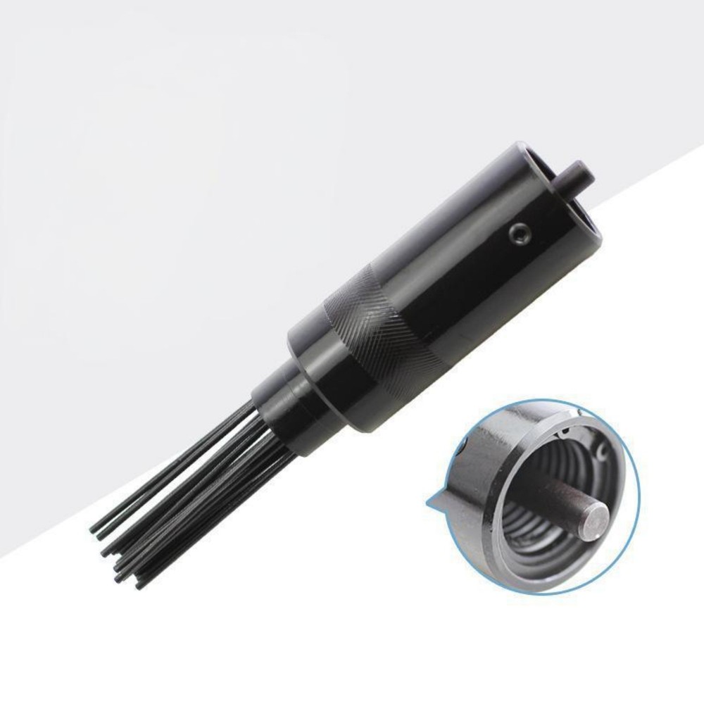 Pneumatic Needle Scaler Head with 19 Needles 3mm Rust Removal Tool Attachment