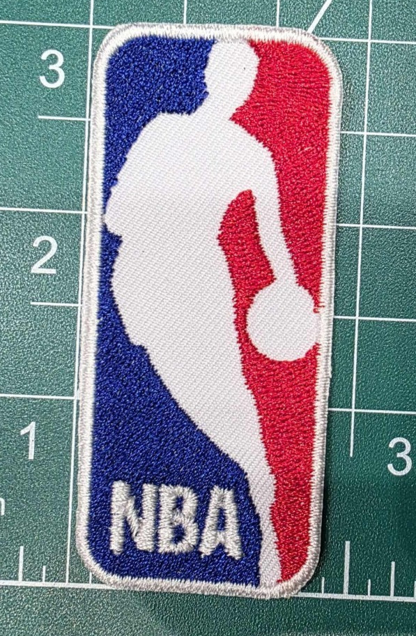 NBA Basketball Small Logo 3" Iron On Embroidered Patch