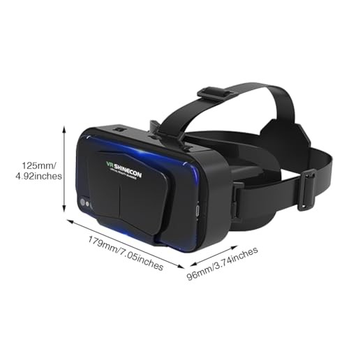 3D VR Glasses VR Virtual Reality Headset Support 360Panorama Large Screen