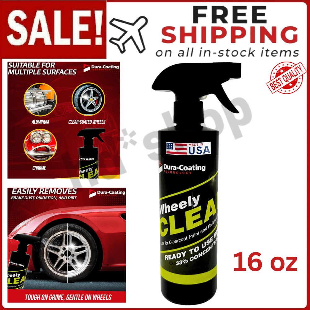 DURA-COATING TECHNOLOGY Wheely Clean-Professional Wheel Cleaner Highly Effective