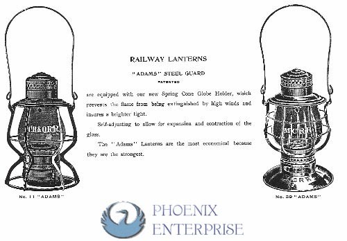 Adlake Adams Railroad Lantern Bail