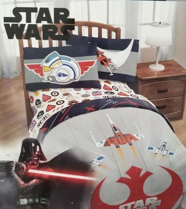 Disney Star Wars Twin Microfiber Comforter NIP