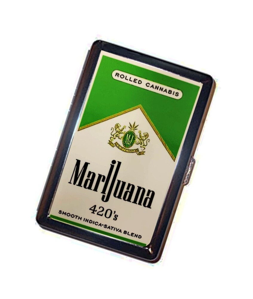 Marijuana Cigarette Case Handmade 420 advertisement  Accessory