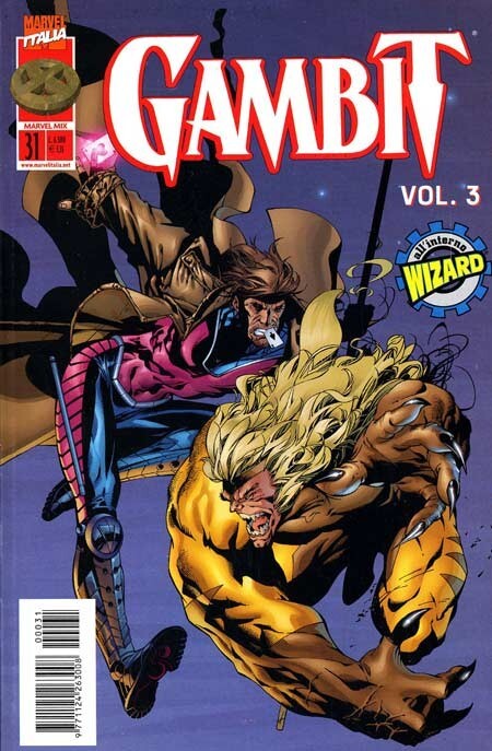 MARVEL MIX comic no. 31 GAMBIT no. 3 - MARVEL ITALY