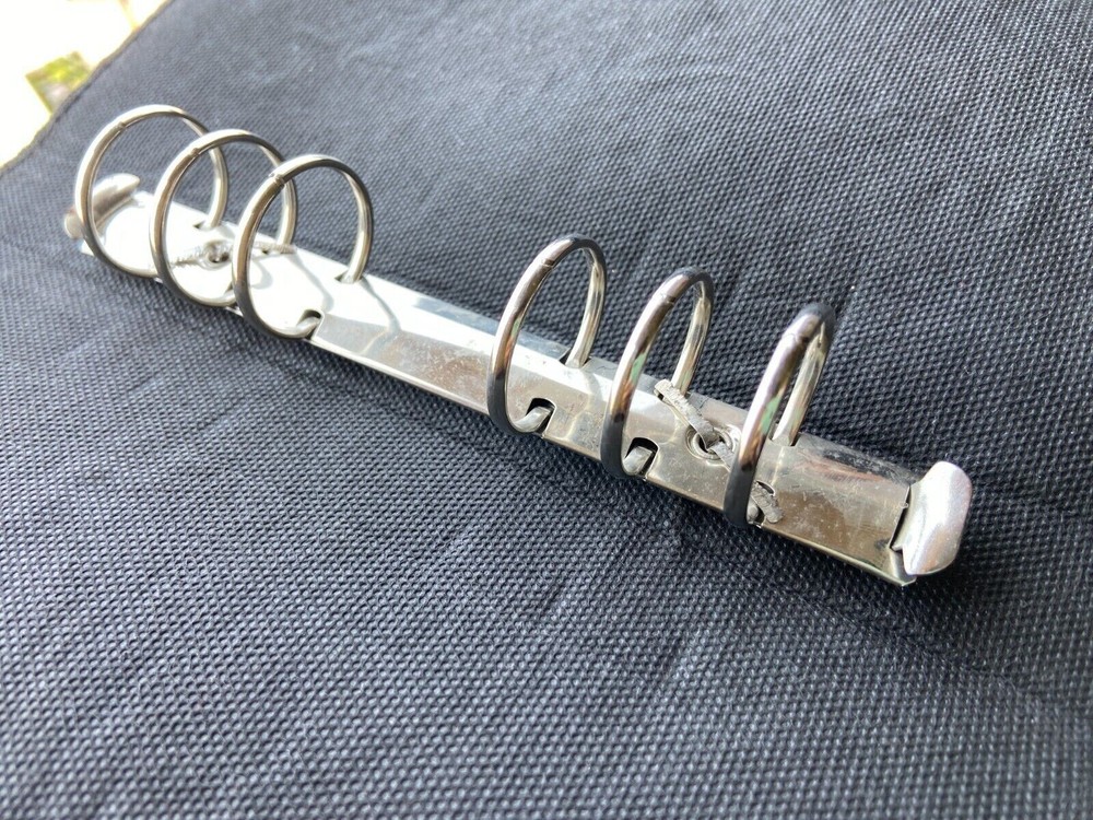 Leather 3 Ring Binder Grimoire Binder Leather Binder Cover Notebook Offic Folder