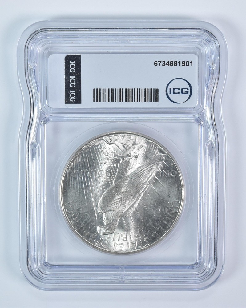 1926-S Peace Silver Dollar MS63 ICG