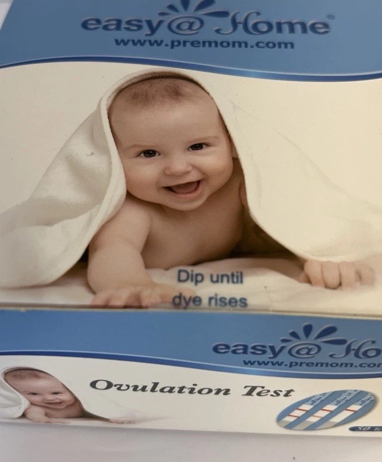 Easy@home Ovulation Test Strips, 50 Tests, Exp 06/27