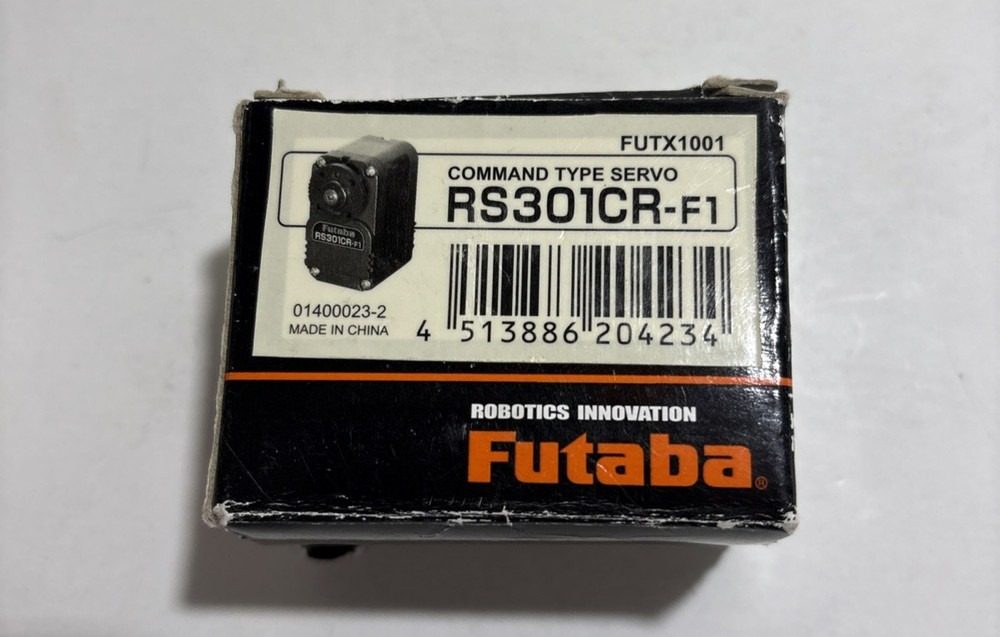 Futaba Electronics ROBOT SERVO RS301CR-F1 FUTABA command servo