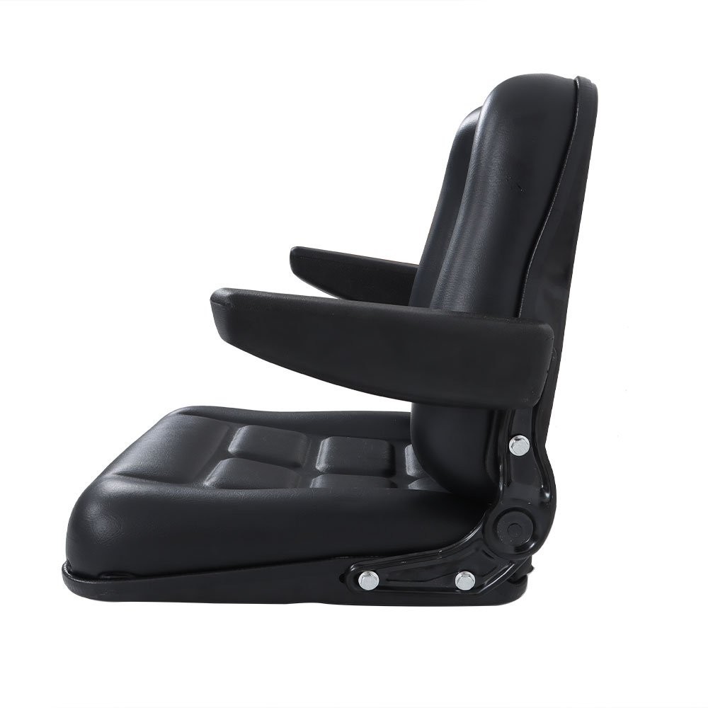 Fold Down with Adjustable Back and Slide & Armrest Seat For Universal Forklift