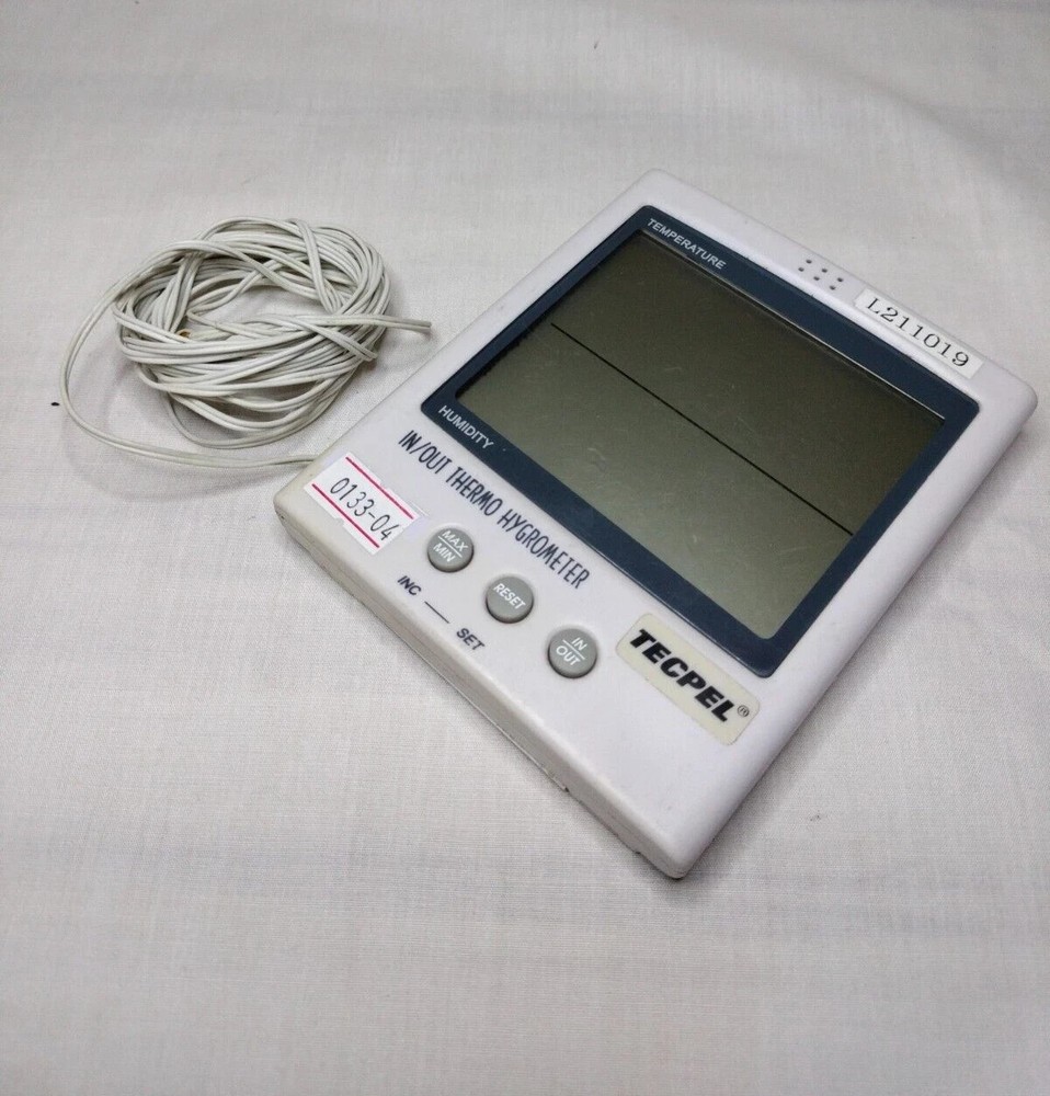 Tecpel In/Out Thermo Hygrometer