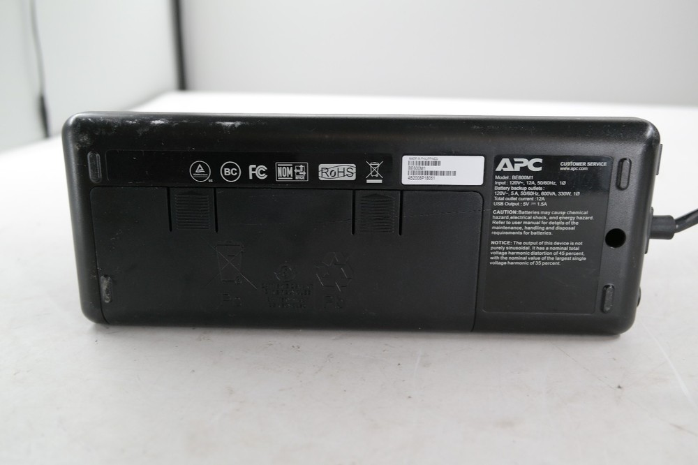 APC BE600M1 Back-UPS 600 No Battery Tested