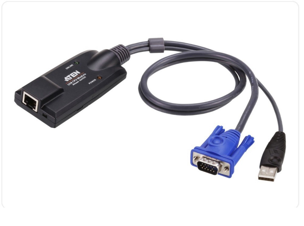 ATEN USB VGA KVM Adapter Cable