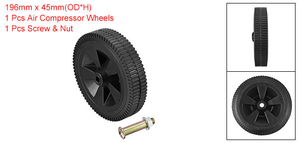 7.7" Air Compressor Wheels Universal Air Compressor Wheel Replacement