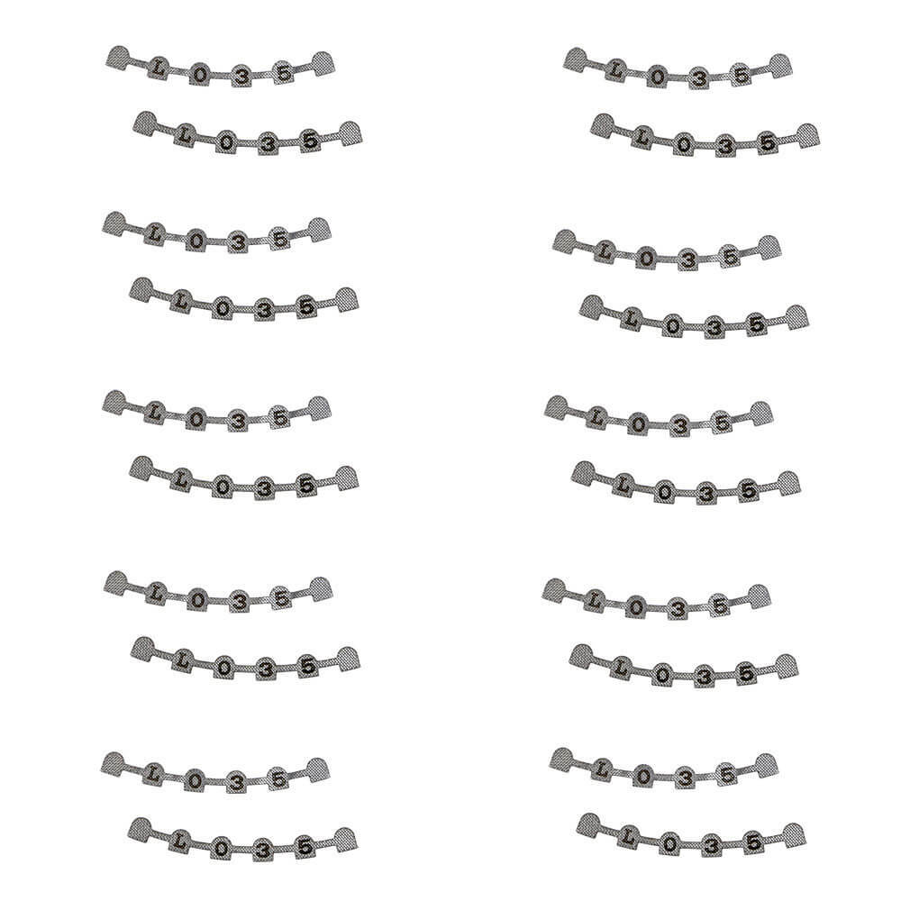 Orthodontic Lingual Retainer Splints Size L 35# - 5-Pack for Bonding