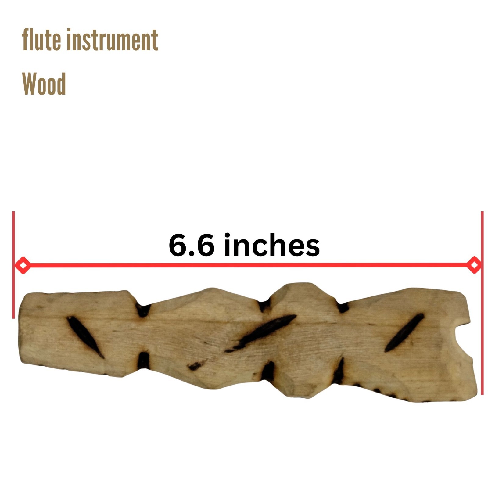 Flute Instrument, African Musical Instrument, African Flute, Igbo (OJA), Wood