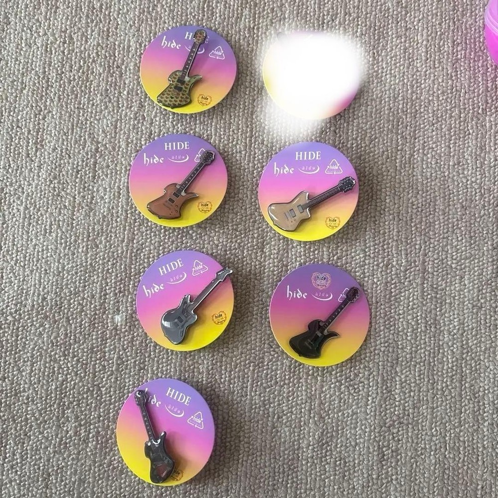 hide 60th Pins Capsule vol.2 Guitar 6 types