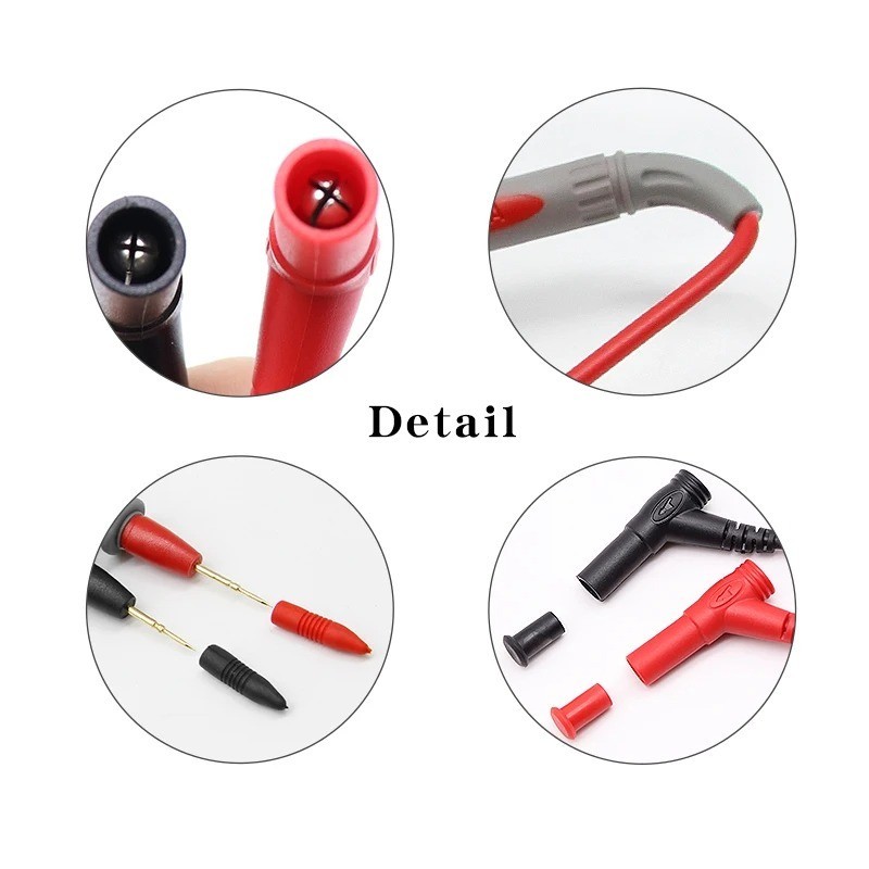 Universal Digital Multimeter MultiMeter Test Lead Probe Wire Pen Cable 1000V 10A