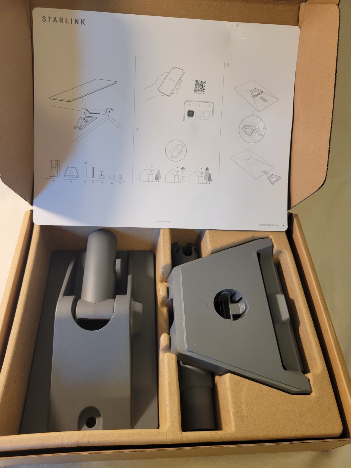 New Starlink Gen 3 Adjustable Pivot Mount (04759105-503) Gen3 - Free Shipping