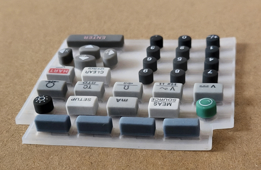Keypad Membrane Button for Fluke 744 Documenting Multifunction Calibrator 743B