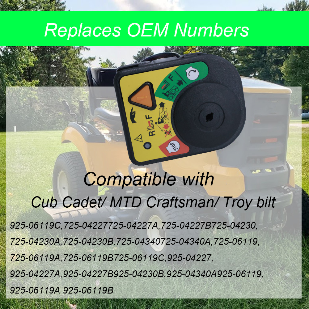 Ignition Switch w/Key 725-04227 925-06119 725-04227A 925-04227 for MTD Cub Cadet